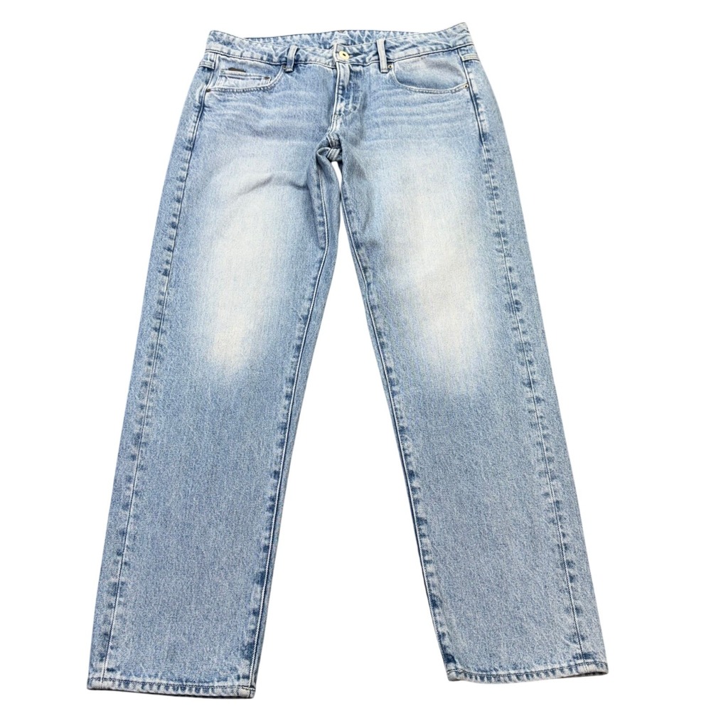 G-Star Raw Kate Boyfriend Jeans Womens 32x28 Light Wash Gold Denim Relaxed Fit